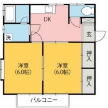 プライムハイツの物件間取画像